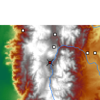 Nearby Forecast Locations - Riobamba - Mapa