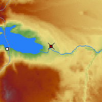 Nearby Forecast Locations - Perito Moreno - Mapa