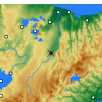 Nearby Forecast Locations - Murupara - Mapa