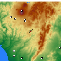 Nearby Forecast Locations - Taihape - Mapa
