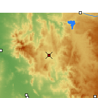 Nearby Forecast Locations - Barraba - Mapa