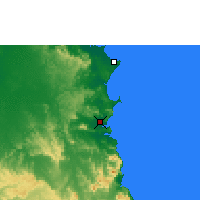 Nearby Forecast Locations - Cooktown - Mapa