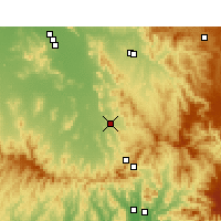 Nearby Forecast Locations - Quirindi - Mapa