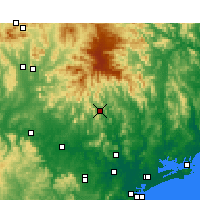 Nearby Forecast Locations - Lostock - Mapa