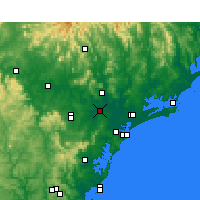 Nearby Forecast Locations - Maitland - Mapa
