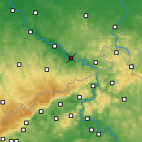 Nearby Forecast Locations - Pirna - Mapa