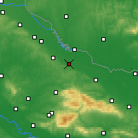Nearby Forecast Locations - Virovitica - Mapa