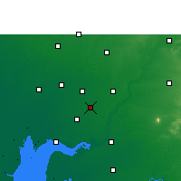 Nearby Forecast Locations - Ánand - Mapa