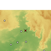 Nearby Forecast Locations - Balághát - Mapa
