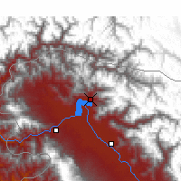 Nearby Forecast Locations - Bandipore - Mapa