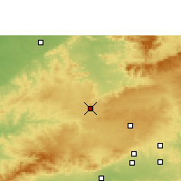 Nearby Forecast Locations - Betul - Mapa