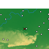Nearby Forecast Locations - Bhabua - Mapa