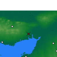 Nearby Forecast Locations - Gandhidham - Mapa
