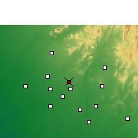 Nearby Forecast Locations - Kheralu - Mapa