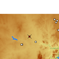 Nearby Forecast Locations - Mandja - Mapa