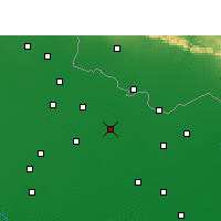 Nearby Forecast Locations - Motihari - Mapa