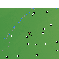 Nearby Forecast Locations - Sri Muktsar Sahib - Mapa