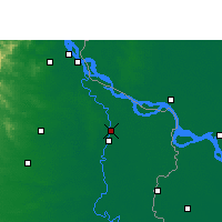 Nearby Forecast Locations - Murshidabad - Mapa