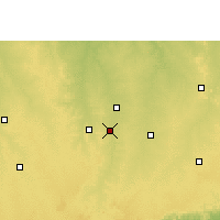 Nearby Forecast Locations - Pachore - Mapa