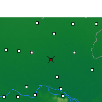 Nearby Forecast Locations - Purnia - Mapa