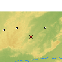 Nearby Forecast Locations - Rehli - Mapa
