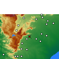 Nearby Forecast Locations - Srivilliputhur - Mapa