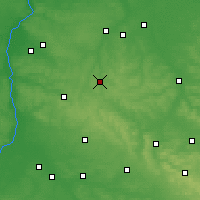 Nearby Forecast Locations - Bychawa - Mapa