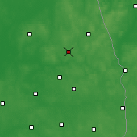 Nearby Forecast Locations - Czarna Białostocka - Mapa
