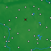 Nearby Forecast Locations - Janowiec Wielkopolski - Mapa