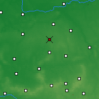 Nearby Forecast Locations - Koźmin Wielkopolski - Mapa