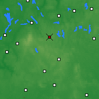 Nearby Forecast Locations - Olsztynek - Mapa