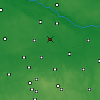 Nearby Forecast Locations - Żychlin - Mapa