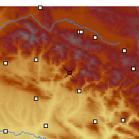 Nearby Forecast Locations - Sason - Mapa