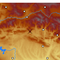 Nearby Forecast Locations - Lice - Mapa