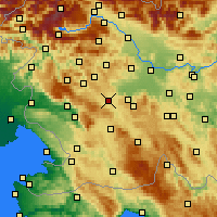 Nearby Forecast Locations - Občina Logatec - Mapa