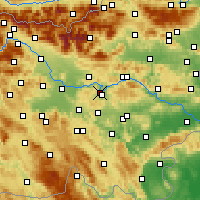 Nearby Forecast Locations - Občina Litija - Mapa