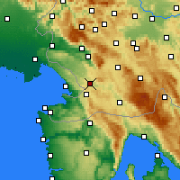 Nearby Forecast Locations - Občina Divača - Mapa