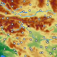 Nearby Forecast Locations - Občina Tržič - Mapa
