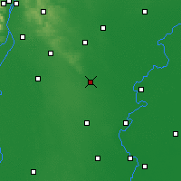 Nearby Forecast Locations - Cegléd - Mapa