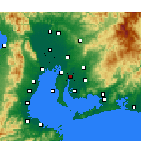 Nearby Forecast Locations - Karija - Mapa