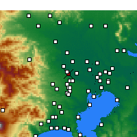 Nearby Forecast Locations - Fudžimi - Mapa