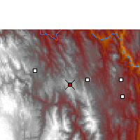 Nearby Forecast Locations - Tarabuco - Mapa