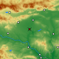 Nearby Forecast Locations - Radnevo - Mapa