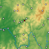 Nearby Forecast Locations - Steinau an der Straße - Mapa
