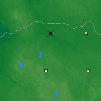 Nearby Forecast Locations - Mažeikiai - Mapa