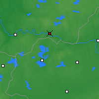 Nearby Forecast Locations - Krāslava - Mapa
