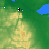 Nearby Forecast Locations - Talnach - Mapa
