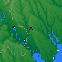 Nearby Forecast Locations - Rozdilna - Mapa