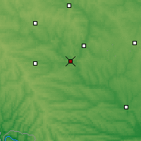 Nearby Forecast Locations - Ladyžyn - Mapa