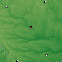Nearby Forecast Locations - Hajvoron - Mapa